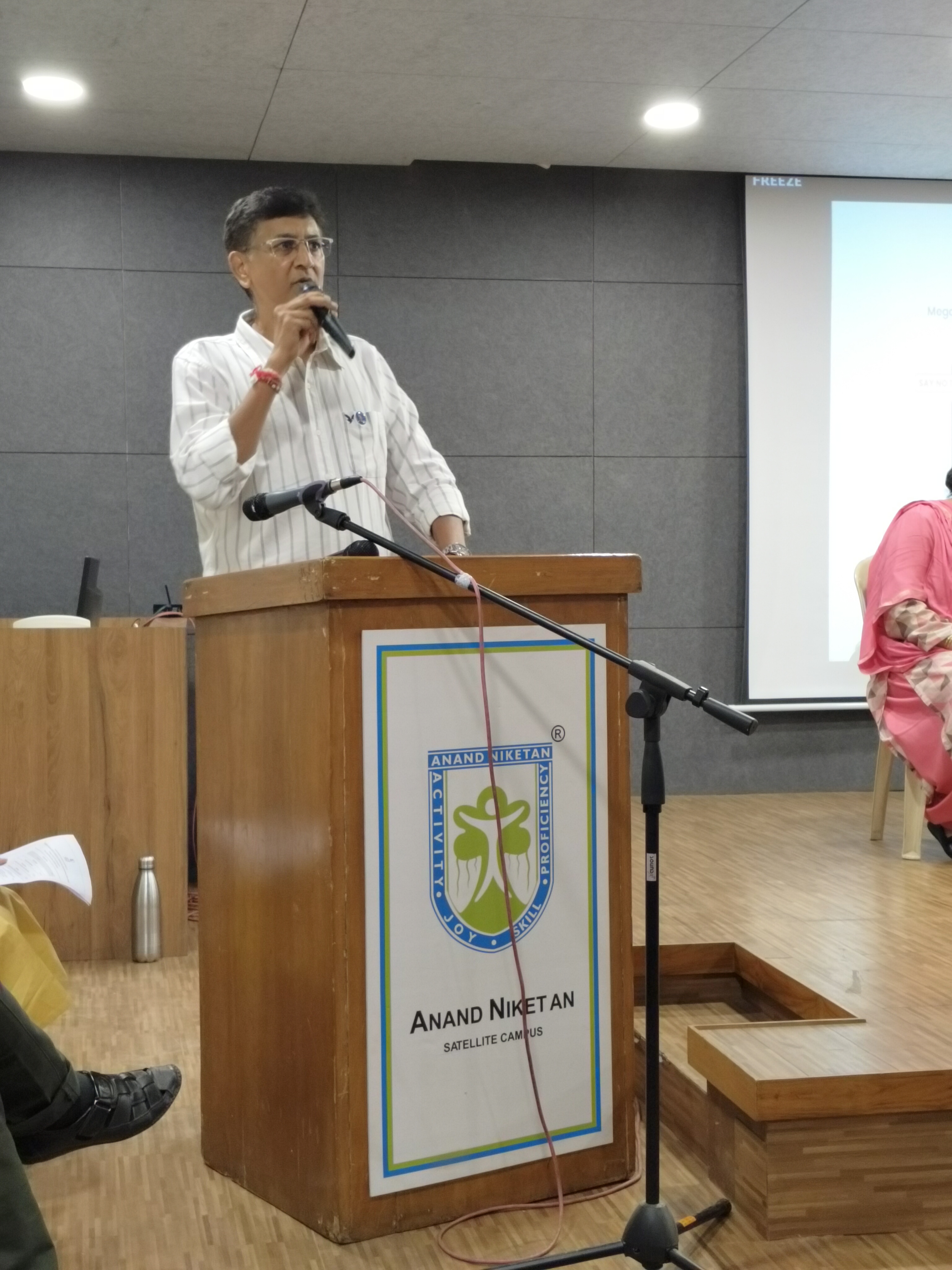 “Say No to Drugs and Tobacco” and “Less Screening, More Living”
