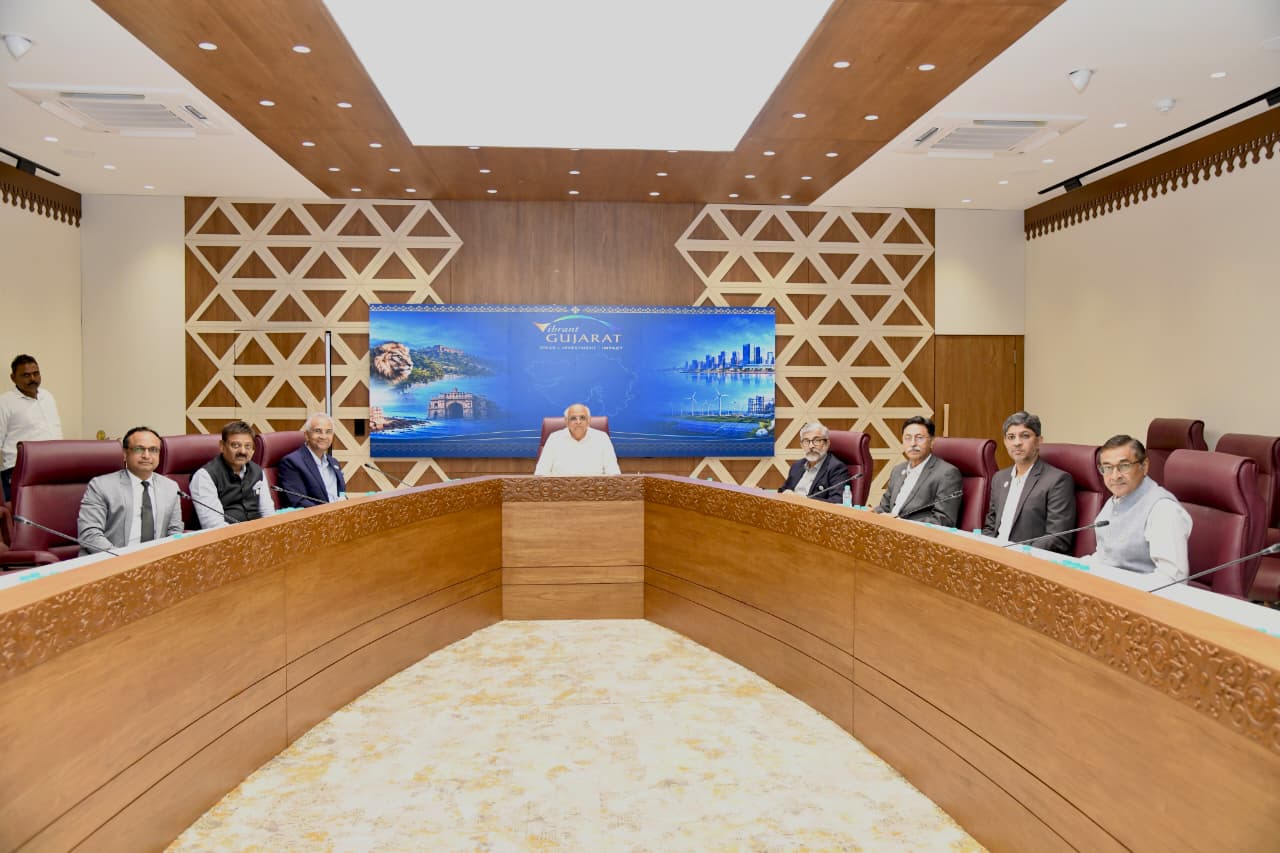 Courtesy Meeting with Shri Bhupendrabhai Patel, Hon’ble Chief Minister of Gujarat